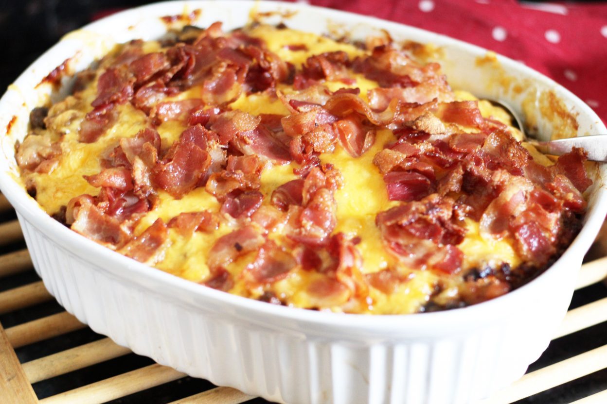 Bacon Cheeseburger Casserole ⋆ Health, Home, & Happiness