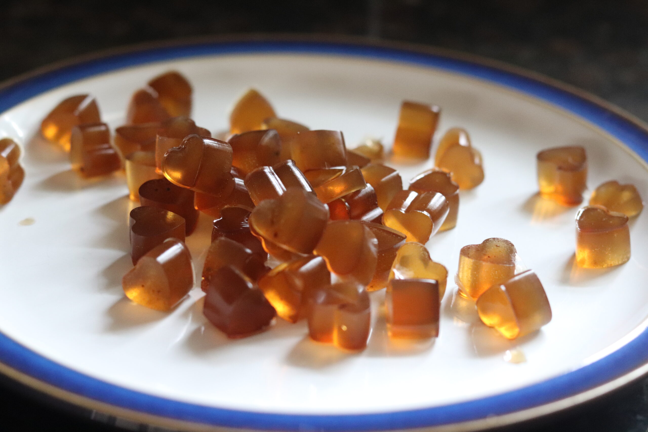 Healthy Homemade Gummy Bear Fruit Snacks - A Fork's Tale