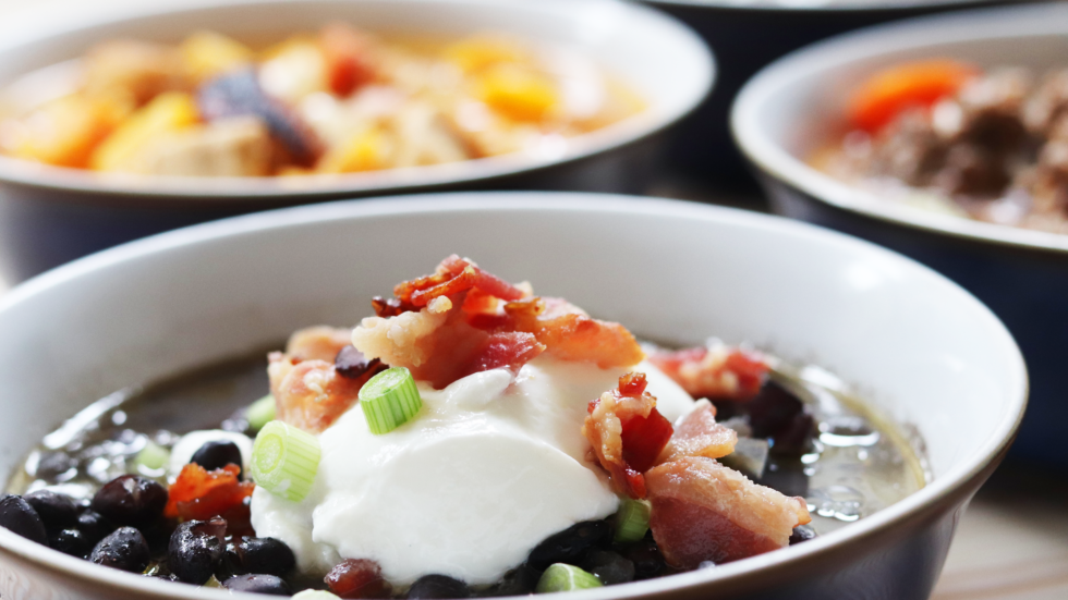 Bacon and Black Bean Soup ⋆ Health, Home, & Happiness