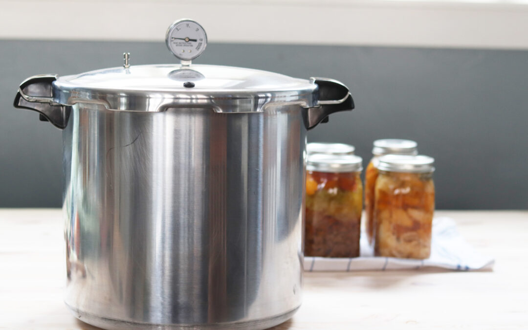 Pressure Canner with canned soup