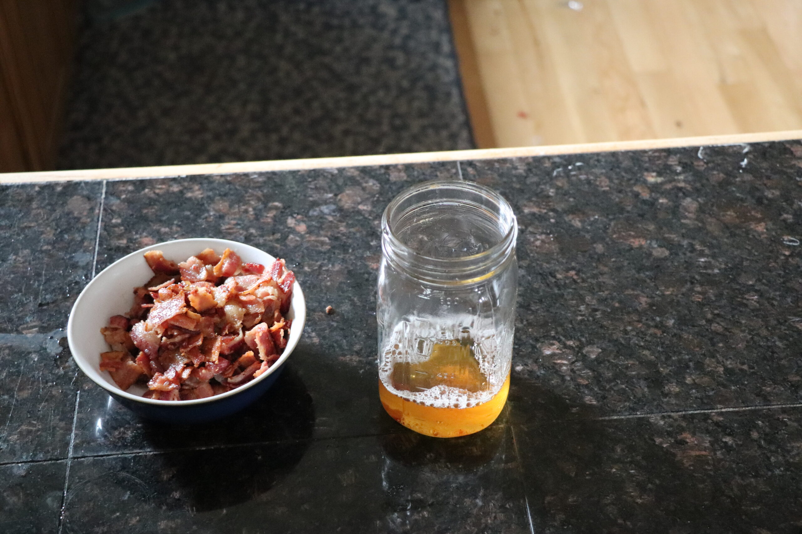 Bacon Mayonnaise - low carb and keto recipe made with bacon grease